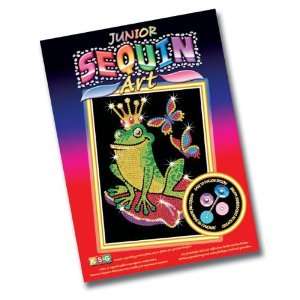  KSG Frog Prince Junior Sequin Art Kit Toys & Games