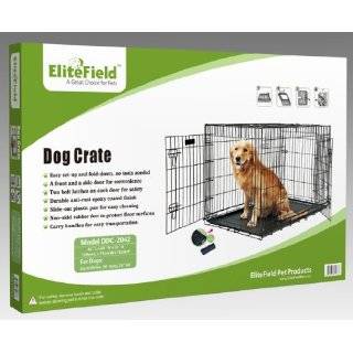   Door Folding Dog Crate, 24 Long X 18 Wide X 20 High: Pet Supplies