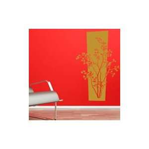  Gold laurel wall decals  tree wall decals
