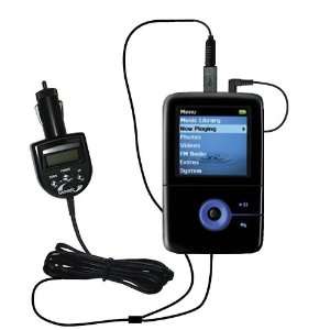 2nd Generation Audio FM Transmitter plus integrated Car Charger for 