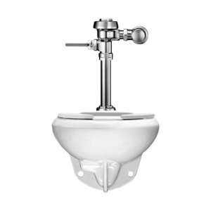 Sloan Valve WETS 2052.1002 Wall Hung Elongated toilet fixture w/WES 