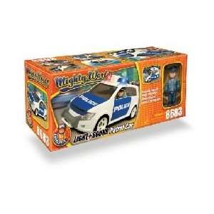  Light And Sound Police Patrol Car Mighty World Toy: Toys 