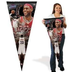  LeBron James MVP HUGE premium pennant 17x40 Sports 