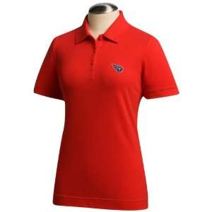  NFL Tennessee Titans Womens Ace Polo, Red, Large Sports 