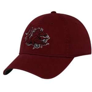  The Game South Carolina Gamecocks Garnet 3D Logo Adjustable Hat 