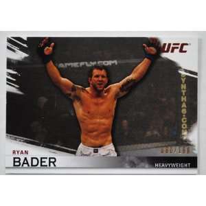 TOPPS 2011 UFC KNOCK OUT RYAN BADER #80/188 TRADING COLLECTOR CARD 