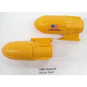  GI Joe 1990 General Mortar Shell: Toys & Games