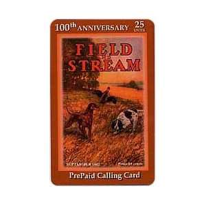   25u Field & Stream 100th Anniv: 1907 Cover: Duck Hunting Dogs & Duck