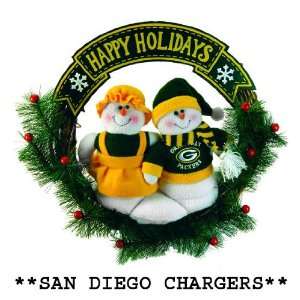   Chargers 15 Animated Musical Snowman Christmas Wreath
