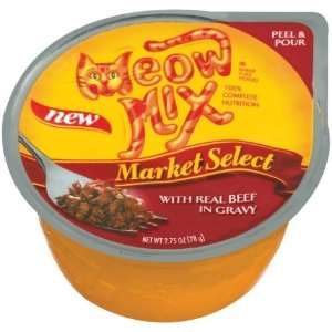  Meow Mix Market Select Real Beef Mix Meow Mix Wet Cat Food 