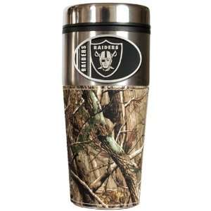  Oakland Raiders NFL Open Field Travel Tumbler with Wrap 