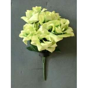    Tanday (Green) Veined Rose Wedding Bouquet . 