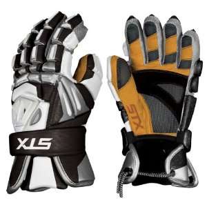  STX Assault Black XL Lacrosse Gloves