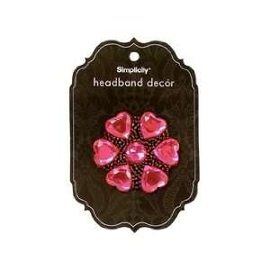  Simplicity Headband Decor Flower Jewel Stone: Beauty