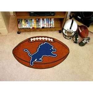  Detroit Lions Football Throw Rug (22 X 35)