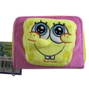 Nick Jr. Spongebob Wallet   Spongebob Plushy Coin Purse (Pink)
