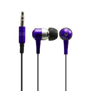    Sentry HO488 Metalix Silicon Ear Buds (Purple) Electronics