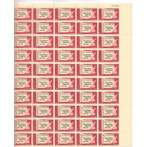   Sheet of 50 x 5 Cent US Postage Stamps NEW Scot 1230 
