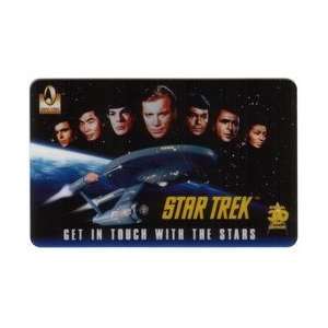 Collectible Phone Card: Star Trek 30u Special Edition 7 Main Actors 