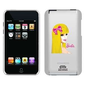  Barbie Face and Pink Bow on iPod Touch 2G 3G CoZip Case 