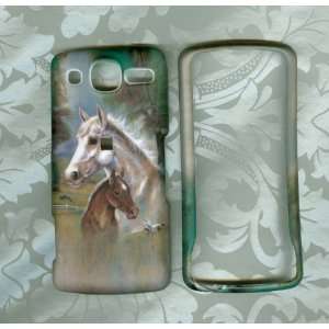  HORSES PHONE HARD COVER SHIELD LG EXPO GW820 AT&T CASE 