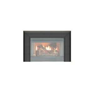  Fireplaces GI 910K Textured Black Bevelled Gas Fireplace Insert 