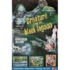  Creature From the Black Lagoon (Action Collage) Movie 