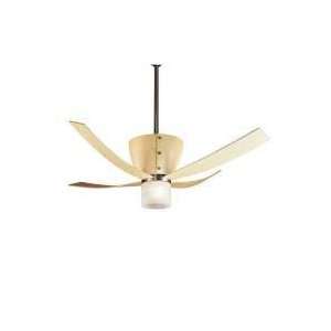  2Lt Andorra Ceiling Fixture with Tea Stained Glass 23592 