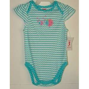  3 Piece Infant Baby Girl Size: 6 9 Month Onsie, Pants And 