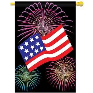  Independence Day Flag   Banner: Patio, Lawn & Garden