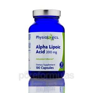  Physiologics Alpha Lipoic Acid 200mg 100 Capsules Health 