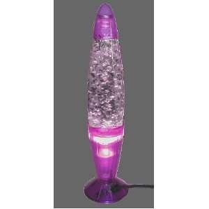  Large 14 Electric Purple Lava / Glitter Party Lamp Light 