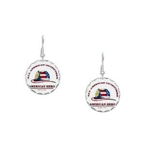  Earring Circle Charm All American Outfitters Firefighter 