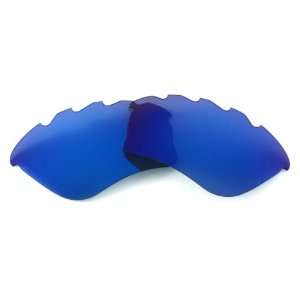   Blue Vented Lenses For Oakley Half Jacket XLJ: Sports & Outdoors
