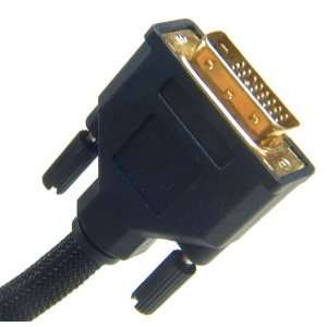   Digital DVI to DVI Dual Link HDTV LCD Cable 50 Feet GOLD Electronics