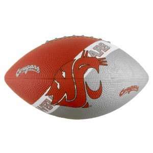 Washington State Cougars Junior Rubber Football:  Sports 
