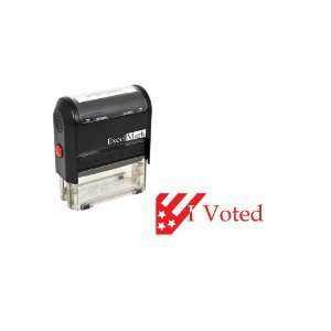  2012 Election Rubber Stamp   I VOTED II