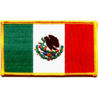  Mexico Flag Patch 