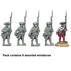   Miniatures   Seven Years War Hungarian Fusiliers (8) Toys & Games