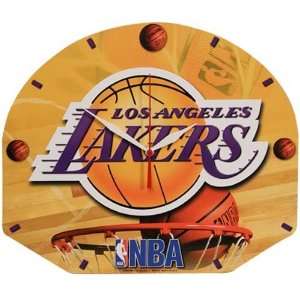 Los Angeles Lakers High Definition Plaque Clock:  Sports 