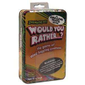  Would You Rather? Classic Pocket Travel Version Game By 