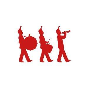  Marching Band RED vinyl window decal sticker: Office 