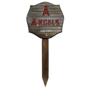  Los Angeles Angels of Anaheim Home Garden Lawn Wood Stake 