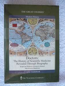 Teaching Co Great Course CDs DOCTORS  Biography Brand New  