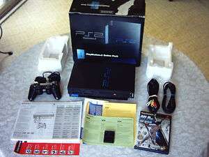  Playstation 2 PS2 ONLINE PACK +BOX System Console 39001/N + Network 
