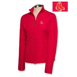  Boston Red Sox Womens Quilted Jacket By Cutter & Buck 3X 