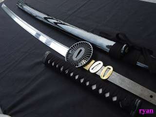 Handforged JP Samuari Sword KATANA Matrix Tsuba Sharp Edge  