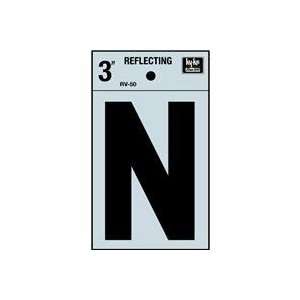   Self Adhesive Letter 3 REFLECTIVE LETTER N