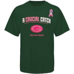   Breast Cancer Awareness The Crucial Catch T Shirt: Sports & Outdoors