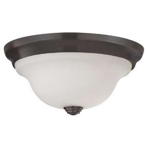   Rubbed Bronze Flushmount by Murray Feiss FM360ORB